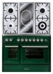 ILVE MTD-100VD-E3 Green Fogão de Cozinha <br />70.00x90.00x100.00 cm