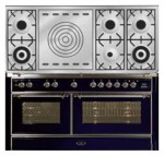 ILVE M-150SD-E3 Blue Кухонна плита <br />60.00x92.00x151.10 см