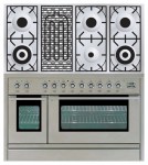 ILVE PL-120B-VG Stainless-Steel Кухненската Печка <br />60.00x87.00x120.00 см