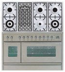 ILVE PW-120B-VG Stainless-Steel 厨房炉灶 <br />60.00x87.00x120.00 厘米