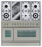 ILVE PW-120V-VG Stainless-Steel 厨房炉灶 <br />60.00x87.00x120.00 厘米