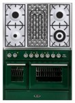 ILVE MTD-100BD-E3 Green موقد المطبخ <br />60.00x93.00x100.00 سم