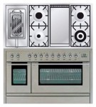 ILVE PSL-120FR-MP Stainless-Steel 厨房炉灶 <br />60.00x85.00x120.00 厘米