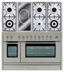 ILVE PL-120V-VG Stainless-Steel Кухонная плита <br />60.00x87.00x120.00 см