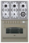 ILVE P-906N-VG Antique white Kitchen Stove <br />60.00x87.00x90.00 cm