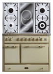 ILVE MCD-100VD-VG Antique white Kitchen Stove <br />60.00x85.00x100.00 cm