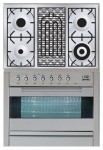ILVE PF-90B-VG Stainless-Steel Kitchen Stove <br />60.00x87.00x90.00 cm