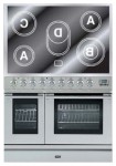 ILVE PDLE-90-MP Stainless-Steel Σόμπα κουζίνα <br />60.00x87.00x90.00 cm