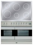 ILVE PDFI-100-MP Stainless-Steel Fornuis <br />60.00x85.00x100.00 cm