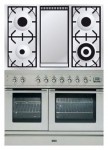 ILVE PDL-100F-MW Stainless-Steel Kitchen Stove <br />60.00x85.00x100.00 cm