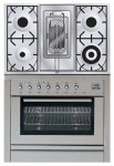 ILVE PL-90R-MP Stainless-Steel Tűzhely <br />60.00x87.00x90.00 cm