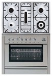 ILVE PL-90-MP Stainless-Steel Fornuis <br />60.00x87.00x90.00 cm