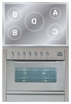 ILVE PWI-90-MP Stainless-Steel Fornuis <br />60.00x85.00x90.00 cm