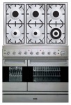 ILVE PD-906-VG Stainless-Steel Komfyr <br />60.00x87.00x90.00 cm
