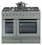 ILVE TD-90L-VG Stainless-Steel ガスレンジ <br />60.00x90.00x90.00 cm