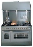 ILVE P-1207N-VG Stainless-Steel Kitchen Stove <br />60.00x81.00x120.00 cm